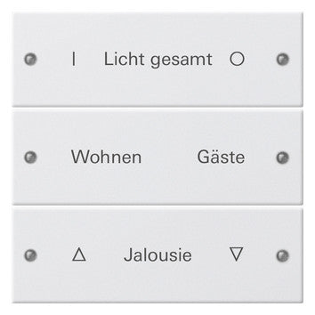GIRA Tastwippe KNX rws mt Kst Thermopl System 55 220327 3f