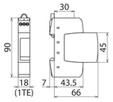 DEHN SE Überspannungsschutz 230VAC 2p DR M 2P 255 SN1802 TS35 opt 1,5kV
