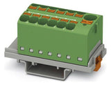 PHOENIX Reihenklemme 1Etage 2kl gn 32A PTFIX 10/12X4-NS35 GN TS35