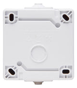 KOPP Steckdose 1f arkws mt AP m.BS IP44 NAUTIC 107802006 Klappd