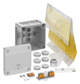 SPELSBERG Abzweigkasten 92x92mm Kst gr Abox Pro XT SLK-2,5² IP68 IK09 hfr