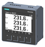 SIEMENS Voltmeter 100-250V digi 8W UC EB 7KM3120-0BA01-1DA0 96x96mm