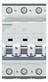 SIEMENS Leitungsschutzschalter UC B 6A 5SY4306-6 3p 400V 3TE 50Hz IP20