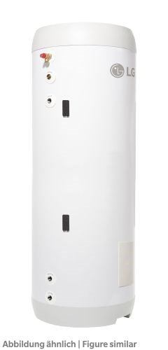 Trinkwassersp. 300l LG Delta Geocoil für Wärmepumpen bis 18 kW, mit Heizstab