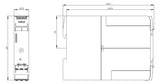 SIEMENS Wendestarter 3kW 24V DC 7A IP20 3RM1307-1AA04 1,6-7A