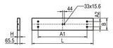 RIDI LED-Deckenanbauleuchte 31W 4000K ws LENSES-AE1547DAWS840B0500 5160lm Konv