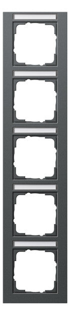 GIRA Rahmen 5f anth vert BSF Kst E2 111523