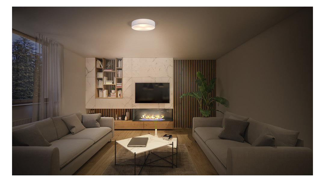 LEDVANCE LED-Anbauleuchte 10W ws Orbis Paris 400 mm 2XE27 WT
