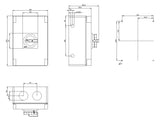 SIEMENS Hauptschalter 125A 3p IP65 Einb 3LD2866-0TB53 Wart/Rep SichSchalt