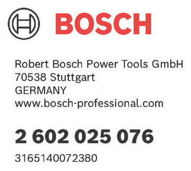 BOSCH-EW Bohrhammer Stahl= mm 2602025076