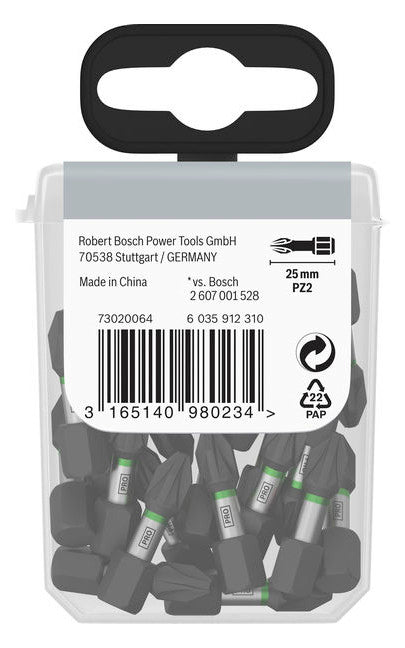 BOSCH-EW Bit-Set 25St 25xPZ 2607002804