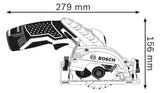 BOSCH-EW Akku-Handkreissäge 12V  85mm Professional GKS 12V-26  15mm