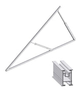 Sonnenkraft SK-AluFix 0 - 4x PFM-W2,55 SL Stückl.:Artikel s.Lieferschein/Online | 2558