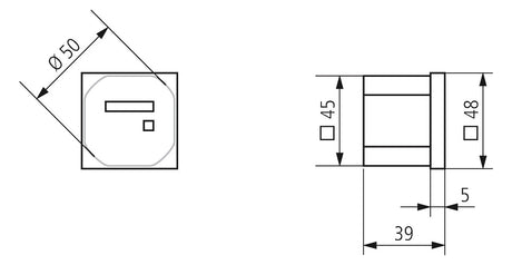 THEBEN Betriebsstundenzähler analog DC BZ 142-1 10V FRmont 10-80V 99999h IP65
