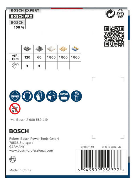 BOSCH-EW Lochsäge  73mm T44mm Gewinde LOCHSÄGE f.Gips Holz