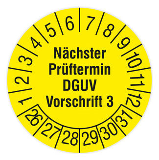 HT-INSTRUMENTS Prüfplakette ge Selbstkl Prüfplaketten 15mm m.Beschr  15mm