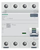 SIEMENS FI-Schutzschalter A 4p 440V 40A 5SV3644-6 0,3A 4TE REG 10kA 1kA/stoß