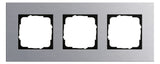 GIRA Rahmen 3f alu Metall Esprit 021317