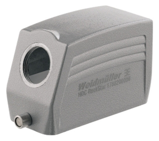 WEIDMÜLLER Tüllengehäuse Längsbügel alu HDC 16B TSLU 1M25G IP66 108,8x61x45,5mm