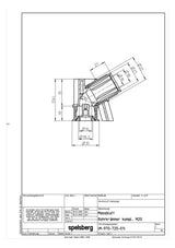 SPELSBERG Gewindebogen 20mm Kst unbeh ROK 20 S hfr