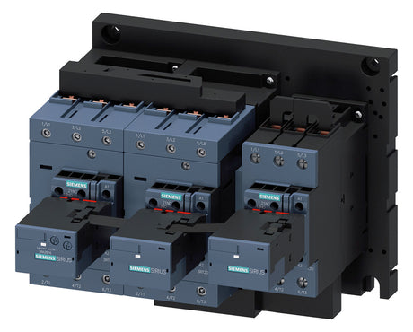 SIEMENS Stern-Dreieck-Schütz AC 90kW/AC 3RA2446-8XF32-1AL2 160A/AC 0-230V/50Hz