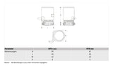 Honeywell Therm. Stellantrieb MT4 24 V, NC, stromlos geschlossen | MT4-024-NC