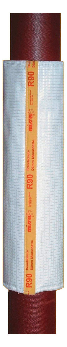 Missel Brandschutz-Dämm-Manschette R90 DN 125, Einbaul. 700 mm Wand/Decke | 252-3125