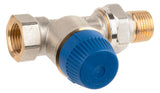 Honeywell Thermostatventil Kombi-TRV Messing vernickelt, Durchgang, DN20 | V2100DPI20