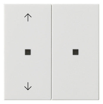 GIRA Tastwippe KNX rws glz Kst Thermopl System 55 510803 Bussystem KNX-RF (Funk)