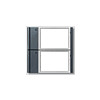 SIEDLE Ruftastenmodul Bus 2RT anthgr TM 700-2-0 AG 99x99x26mm
