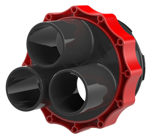 Hauff Systemdeckel HSI150 D3x58 WS z.Kabelabdichtung m. Warmschrumpftechnik | 3030300082