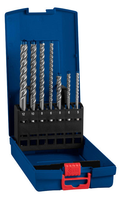 BOSCH-EW Bohrerset 7tlg  5-12mm 7xBeton SDS plus-7X 7pc Box
