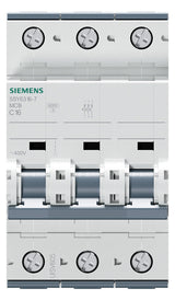 SIEMENS Leitungsschutzschalter UC C 16A 5SY6316-7 3p 400V 3TE 50Hz IP20
