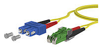 METZ CONNECT LWL-Patchkabel SC-D/E2000 151P1EOMAA0E APC SM OS2 10m ge