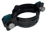 Walraven Schwerlastschelle HD500 schwarz 12-16 mm M8/M10 Zweischraubenschelle | 3303B016