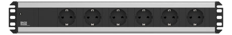 BACHMANN Steckdosenleiste 6f gr 2m 90° 300.000 IP20 1,5qmm