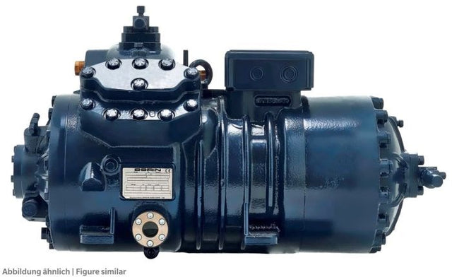 Verdichter Dorin CD2S1500, 2-stufig halbhermetisch, für CO2, transkritisch