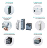 SIEMENS Zeitrelais 12-240V/AC 0,5-10s 3RP2511-1AW30 ansprVerz