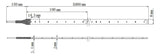 BARTHELME LED-Lichtband 4,8W/m ws 3000K 51540333 70Stk/m IP54 DC 24V