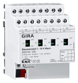 GIRA Lichtsteuergerät KNX REG 4TE 1-10V 222400 4Ausg Handbedien
