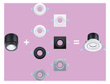 THORNECO LED-Einbaustrahler 9W Konv dim LED SPOT IP44 38° 68 850 930 A dim 1LED