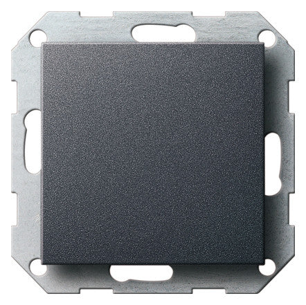 GIRA Zentralplatte Blindabd anth System 55 026828 Schraubbef