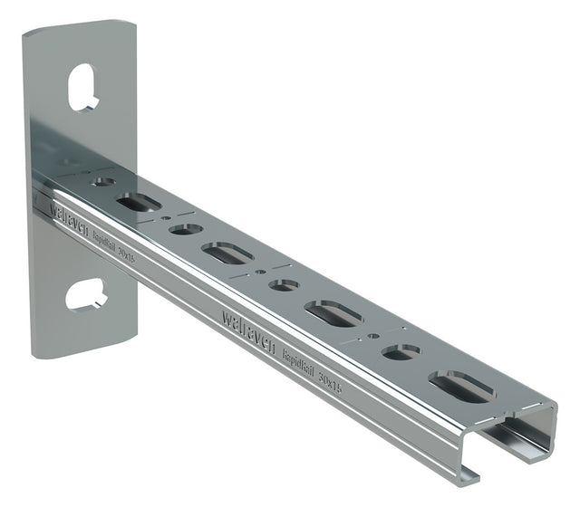 Walraven Wandkonsole RapidRail 30x15 ev L: 200 mm mit Schnittmarkierungen | 66031520