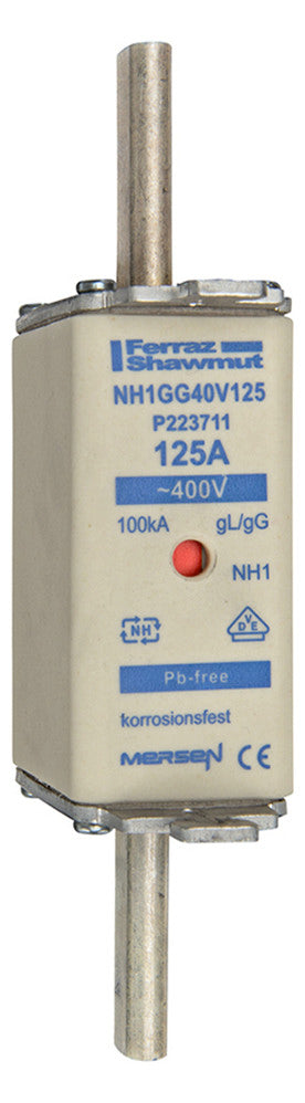 MERSEN NH-Sicherungseinsatz 100A NH1 gG NH1GG40V100 400VAC Kombik