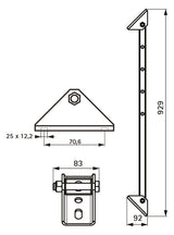 Walraven Gelenkstützbalken sv + fv L: 929 mm (kürzbar) - für Strut,Maxx | 6621083