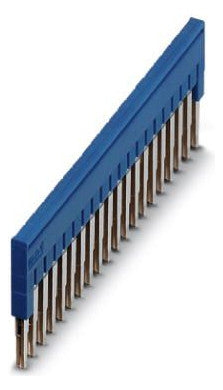 PHOENIX Querverbinder 20p bl steckb isol FBS 20-5 BU 24A m.Berühr.schutz