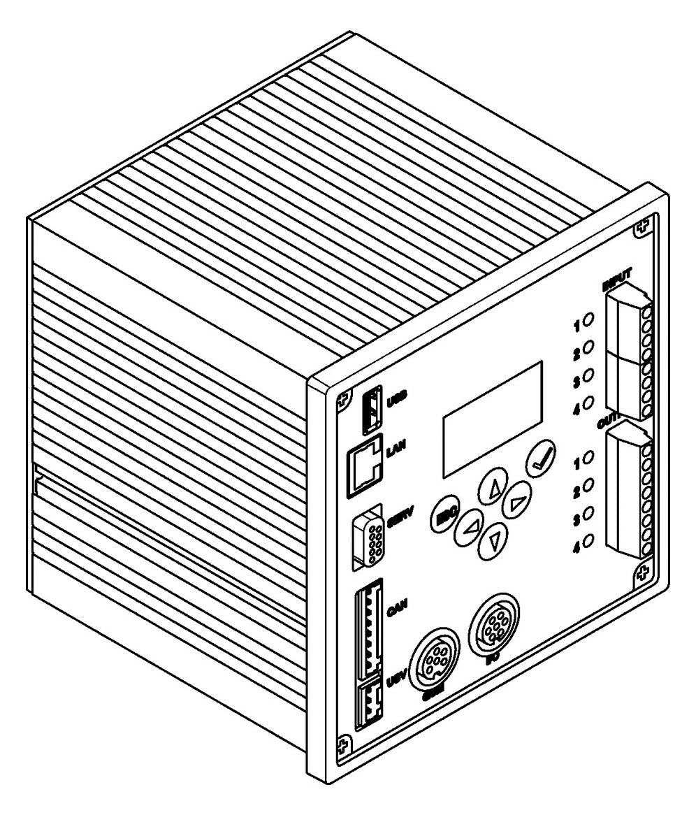 Franke ECC2-Funktionscontroller, ZA3OP0011 230 V AC / 24 V DC | 2000108123