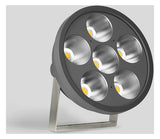 BEGA LED-Anbaustrahler 326W Konv 1-10V 84521K22 DALI 6LEDs graphit 2200K ws mt