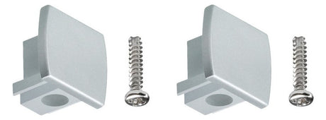 PAULMANN Endkappe chr Kst L21mm B13mm URail 954.96 H18mm