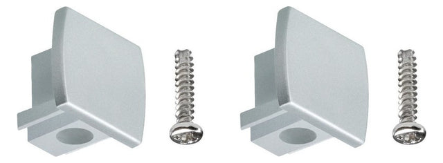 PAULMANN Endkappe chr Kst L21mm B13mm URail 954.96 H18mm